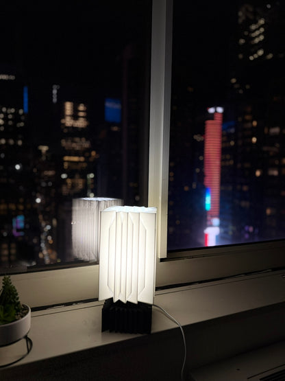 The Empire Lamp | Modern Table Lamp | Sleek Accent Lighting for Home or Office Decor