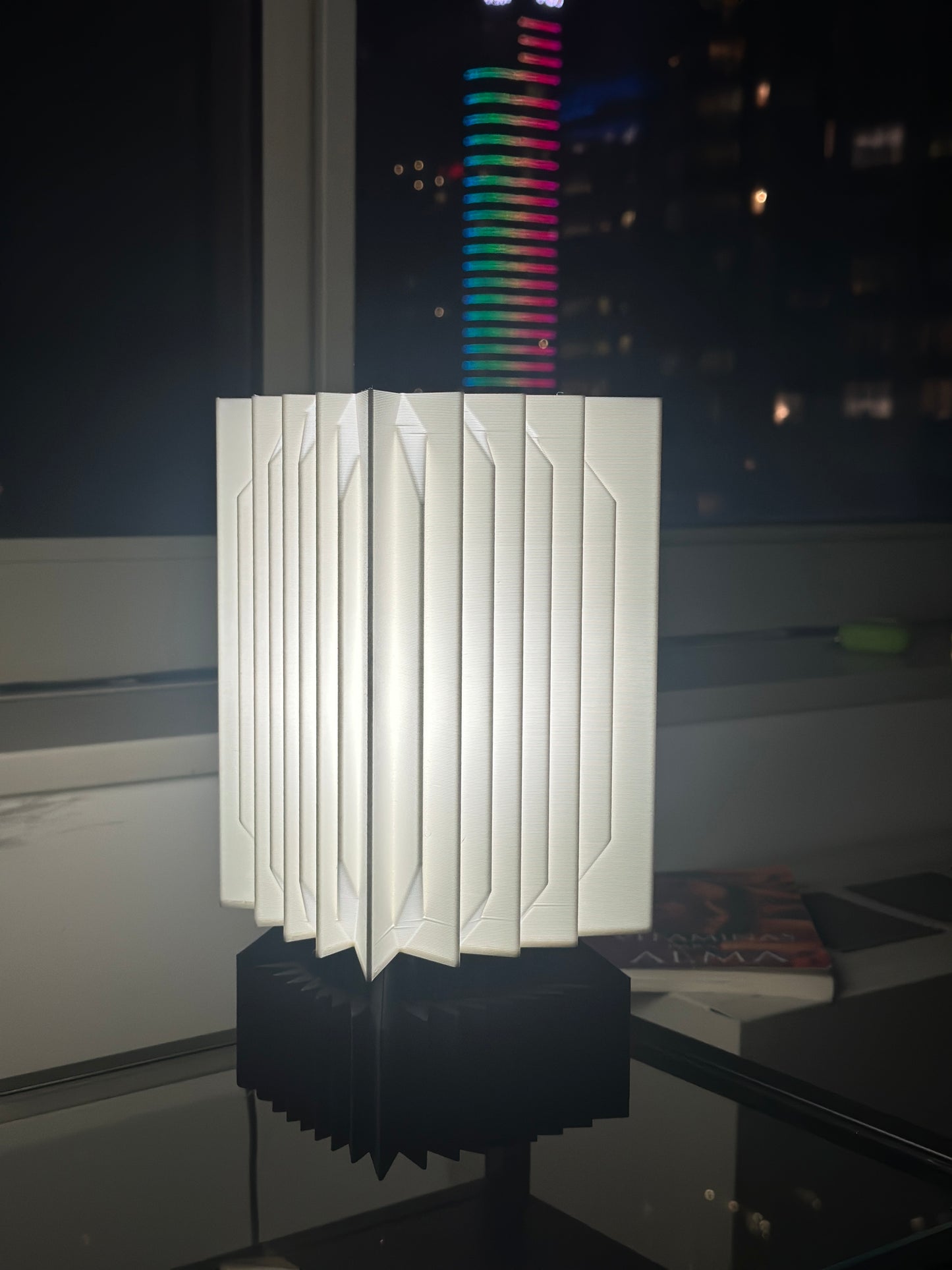 The Empire Lamp | Modern Table Lamp | Sleek Accent Lighting for Home or Office Decor