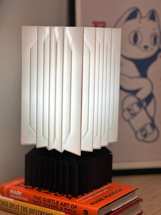 The Empire Lamp | Modern Table Lamp | Sleek Accent Lighting for Home or Office Decor